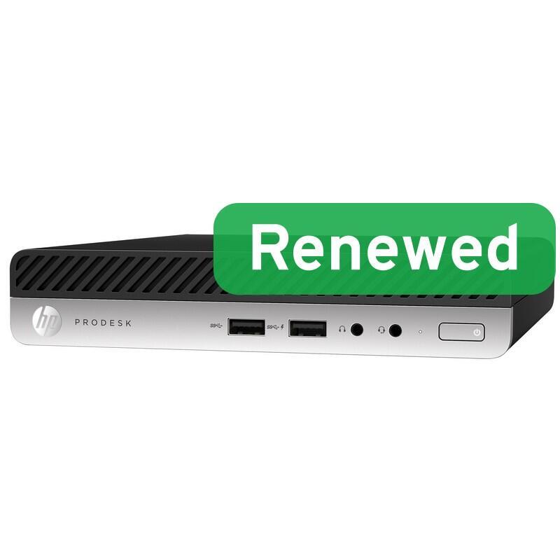 Mini Pc Reacondicionado Hp Grade A Prodesk 600 G4 Dm I3-8100t 8gb 128gb Nvme Intel Uhd Graphics 630 Wifi W11 Home