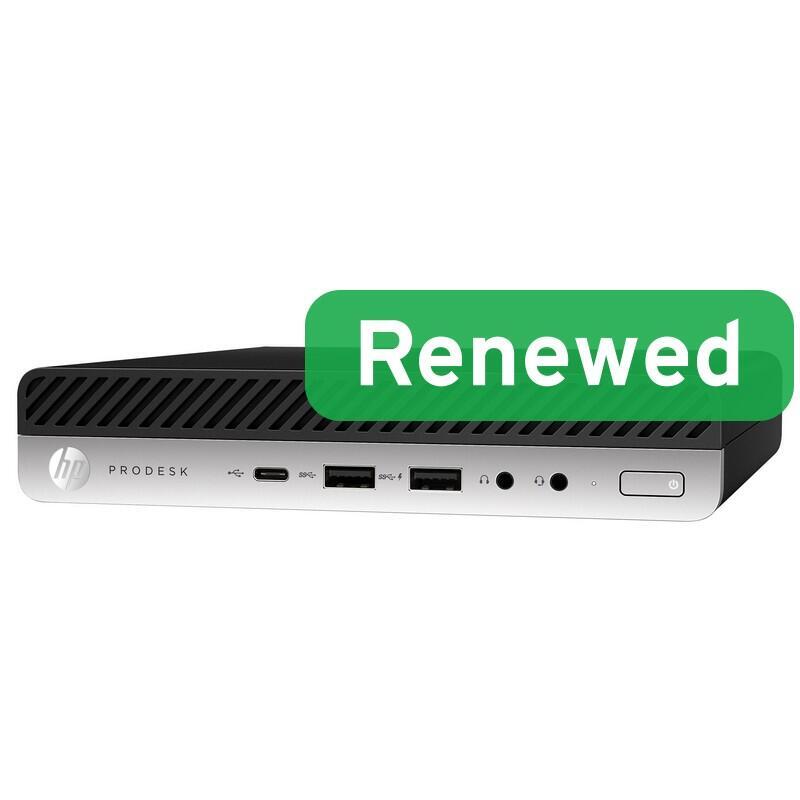 Mini Pc Reacondicionado Hp Grade A Prodesk 600 G5 Dm I3-9100t 8gb 128gb Nvme Intel Uhd Graphics 630 Wifi W11 Home