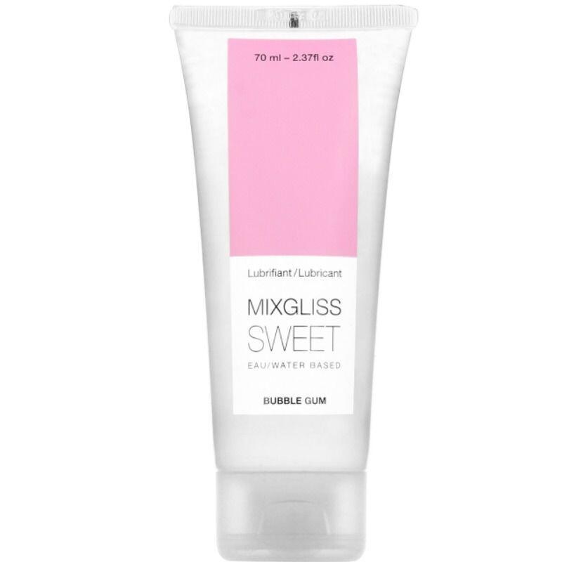 Mixgliss - Lubricante Base Agua Sabor A Chicle 70 Ml