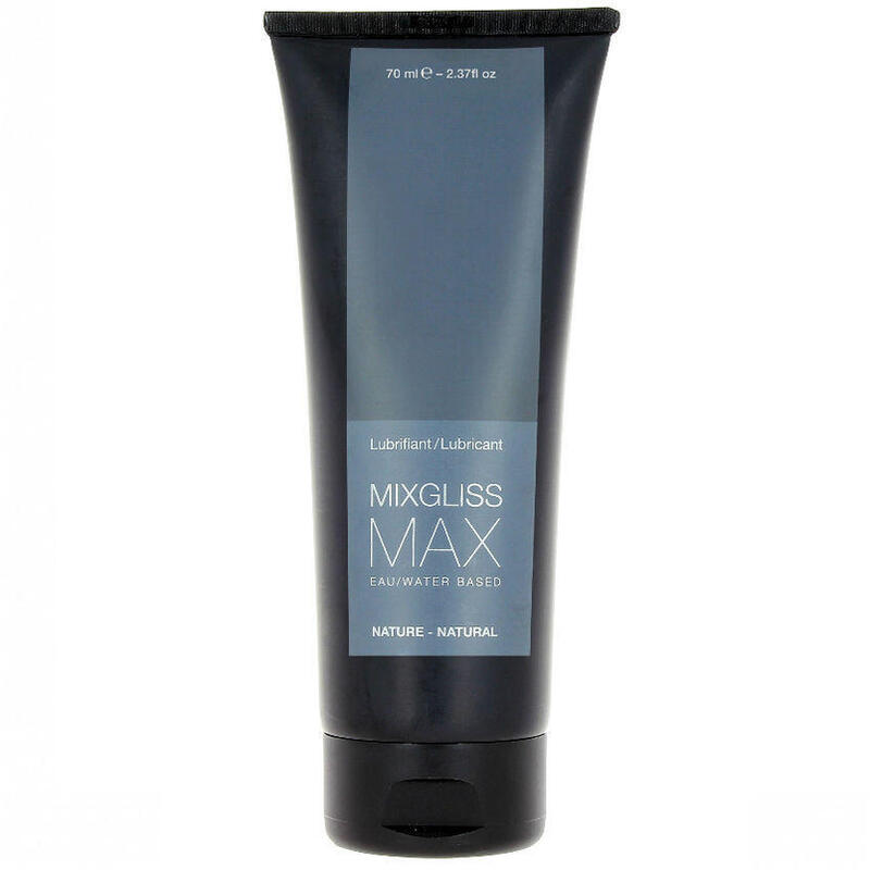 Mixgliss - Max Lubricante Anal Base Agua Natural 70 Ml