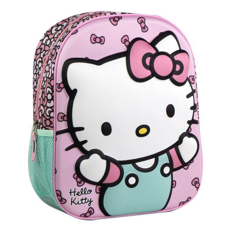 Mochila 3d Hello Kitty 31cm