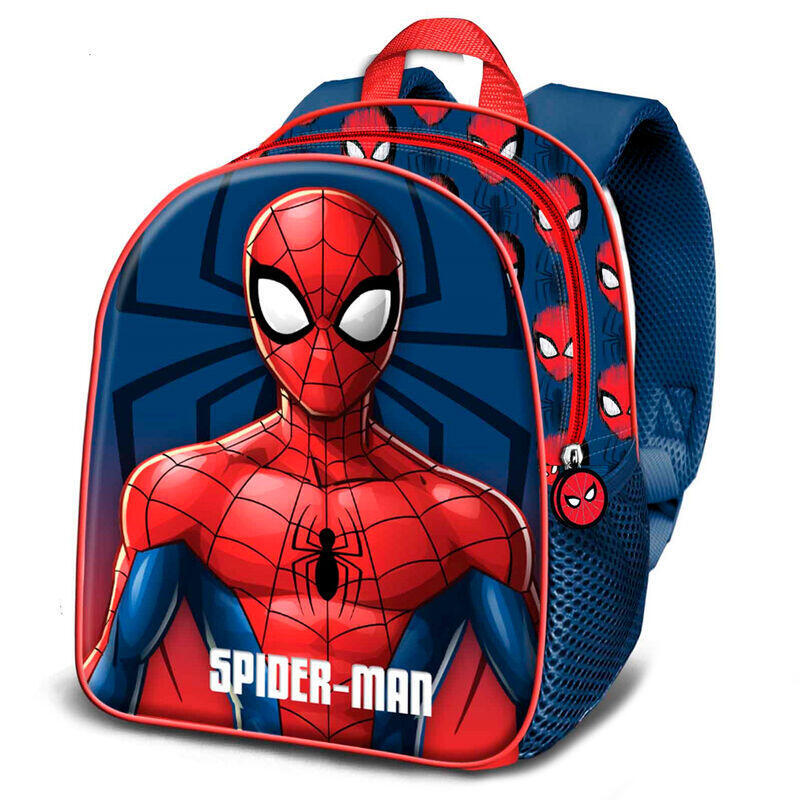 Mochila 3d Spiderman Marvel 31cm