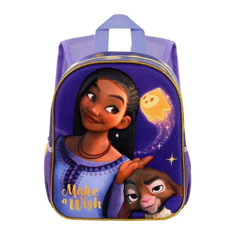 Mochila 3d Wish Disney 31cm