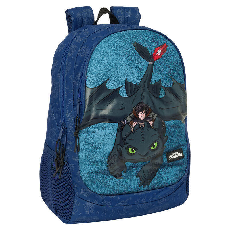 Mochila Como Entrenar A Tu Dragon 44cm Adaptable