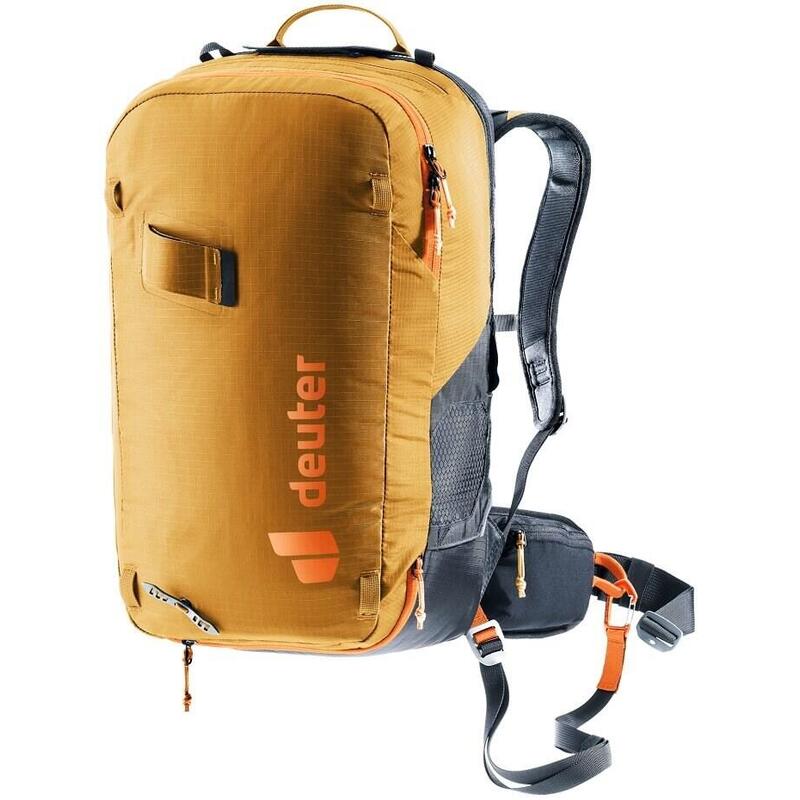 Mochila Deuter Alproof Lite 20 Sl - Canela/Negro + Deuter Wash Center I Neceser Cosmético, Pasa/Caspia