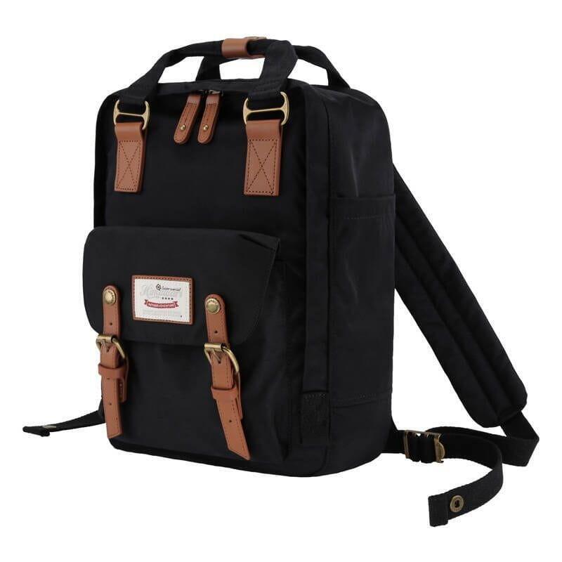 Mochila Himawari 14" 188l Negro Y Marrón Para Portátil