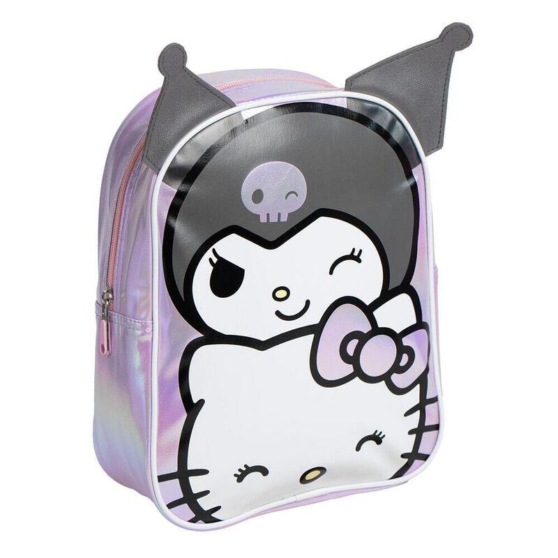 Mochila Kuromi Hello Kitty 27cm