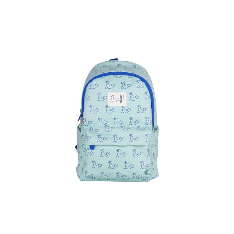 Mochila Milan Coleccion 460 Infantil Casual 9.5l - Compartimento Principal Y Bolsillo Frontal Con Cremalleras - 2