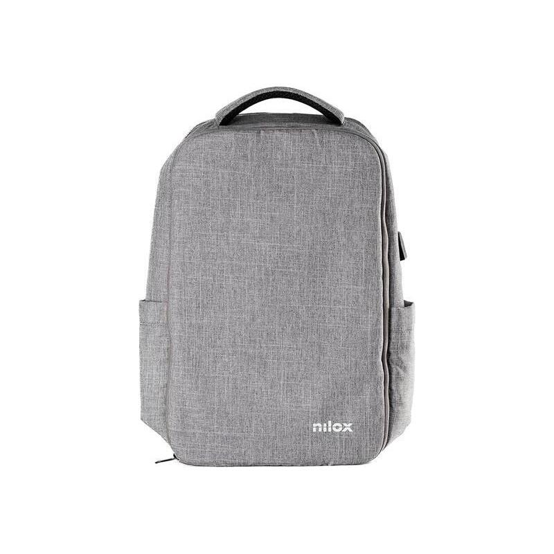 Mochila Nilox Tech Zaino Per Notebook 15.6" Urban Eco Pro Grigio