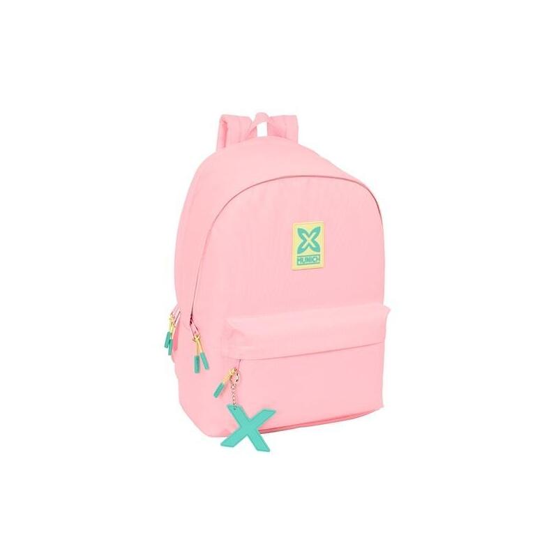Mochila Safta Doble Para Portatil 15,6"+Usb Munich Candy