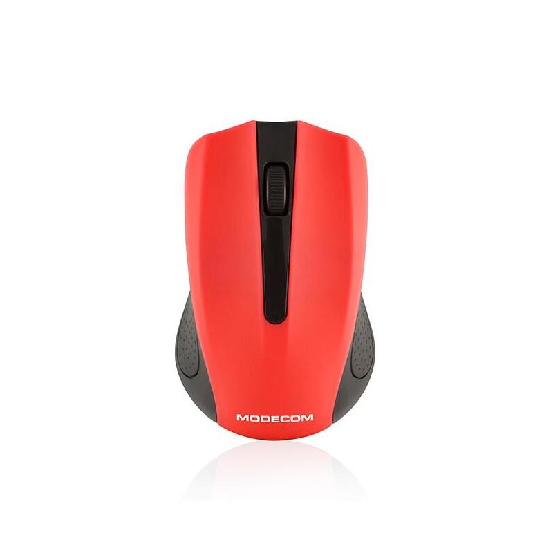 Ratón Bezprezwodowa Óptica Wm9 Negro-Roja