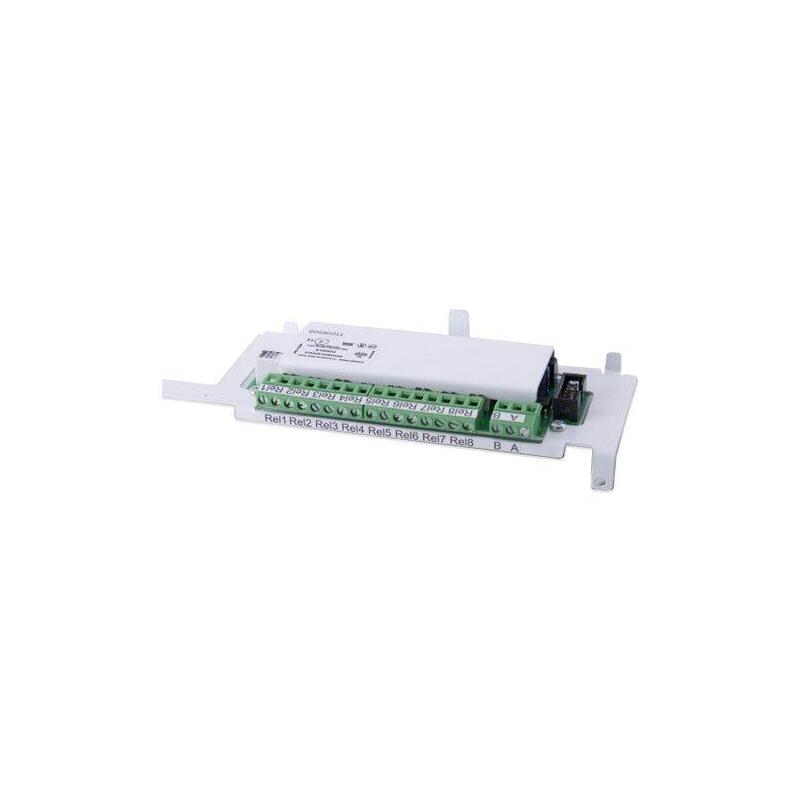 Módulo Con 8 Salidas De Relé + Interface Rs232/485 Para Central Unipos Fs4000-8