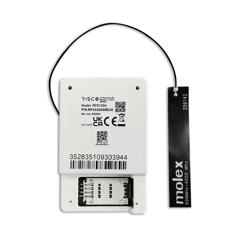 Módulo Gsm 2g Enchufable Multi-Socket De Grado 3 Para Lightsys+, Con Antena Pcb Para Montaje Interno En Caja De Pvc