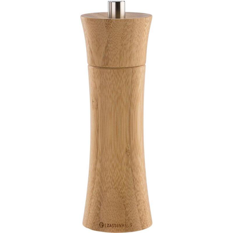 Molinillo De Pimienta Zassenhaus Frankfurt Bamboo, 18 Cm