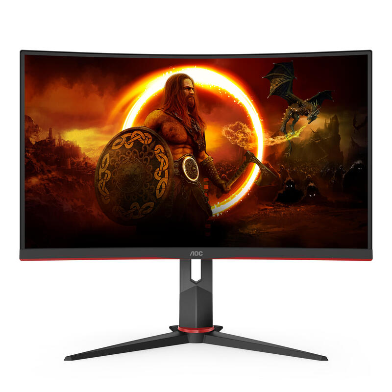 Monitor Aoc 27" Cq27g2u/Bk 16:09 Hdmi+Dp+Usb