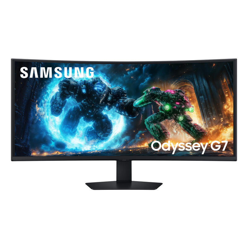 Monitor Gaming Curvo Samsung Odyssey G7 S40fg756eu 40' 5k2k 1ms 180hz Va Regulable En Altura Negro