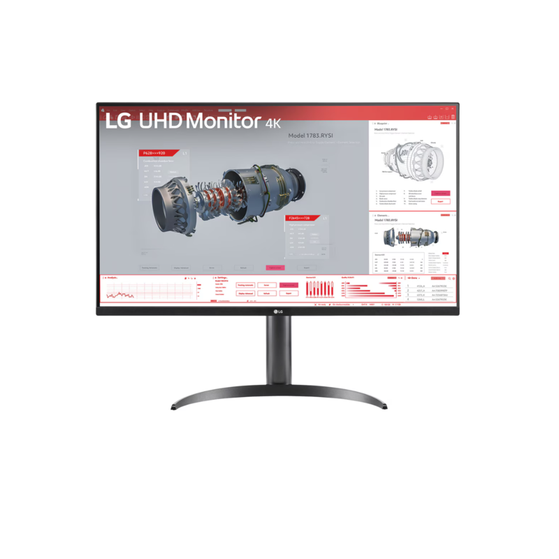 Monitor Lg 32br55uk-B 32" 4k Uhd 3840x2160 16:9 4ms 250cdm2 Hdmi, Displayport, Headphone Out