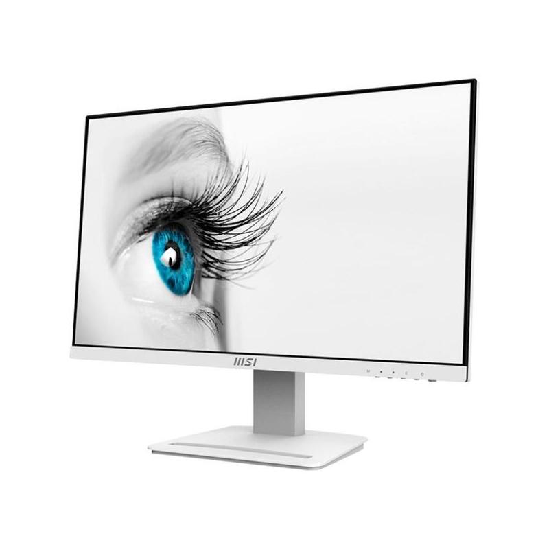 Monitor Msi Pro Mp243xwde, Led 60 Cm 24", Blanco, Full Hd, Amd Freesync, Ips, Hdmi, Displayport, 100 Hz)