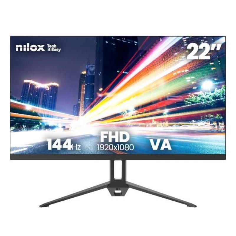 Monitor Nilox Nxm22fhd14401 22" Va 144hz Vga Hdmi