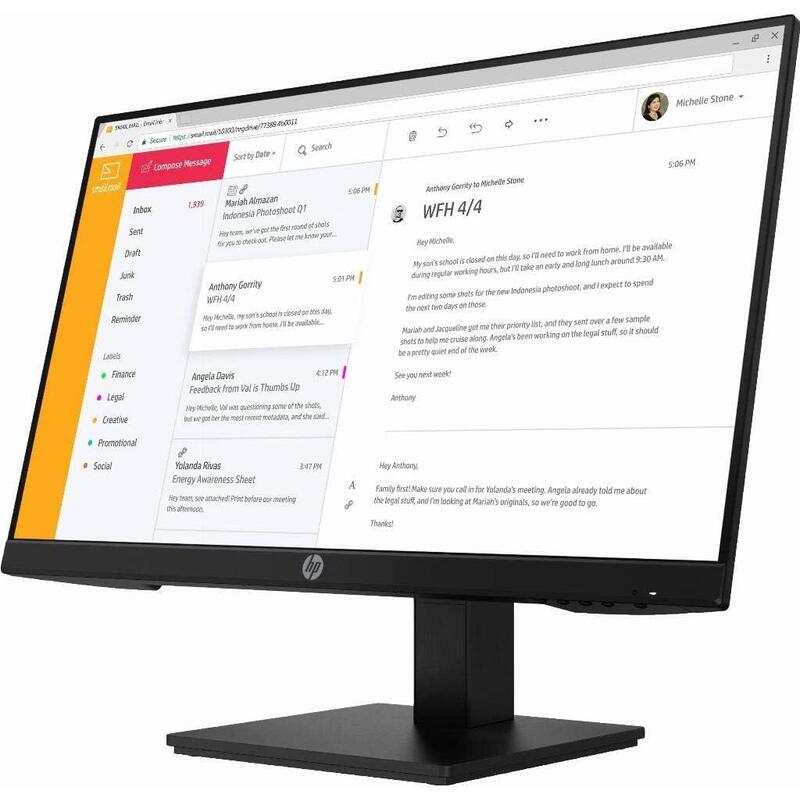 Monitor Reacondicionado Hp P24h G4 23.8" Fhd (1920x1080) 16:9