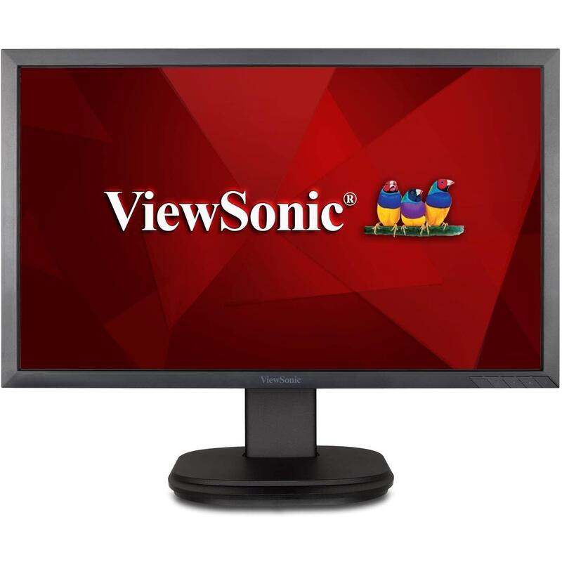 Monitor Reacondicionado Viewsonic 24" Vg2439smh Fhd 1080p Hdmi Vga Displayport Negro 1 Año De Garantia