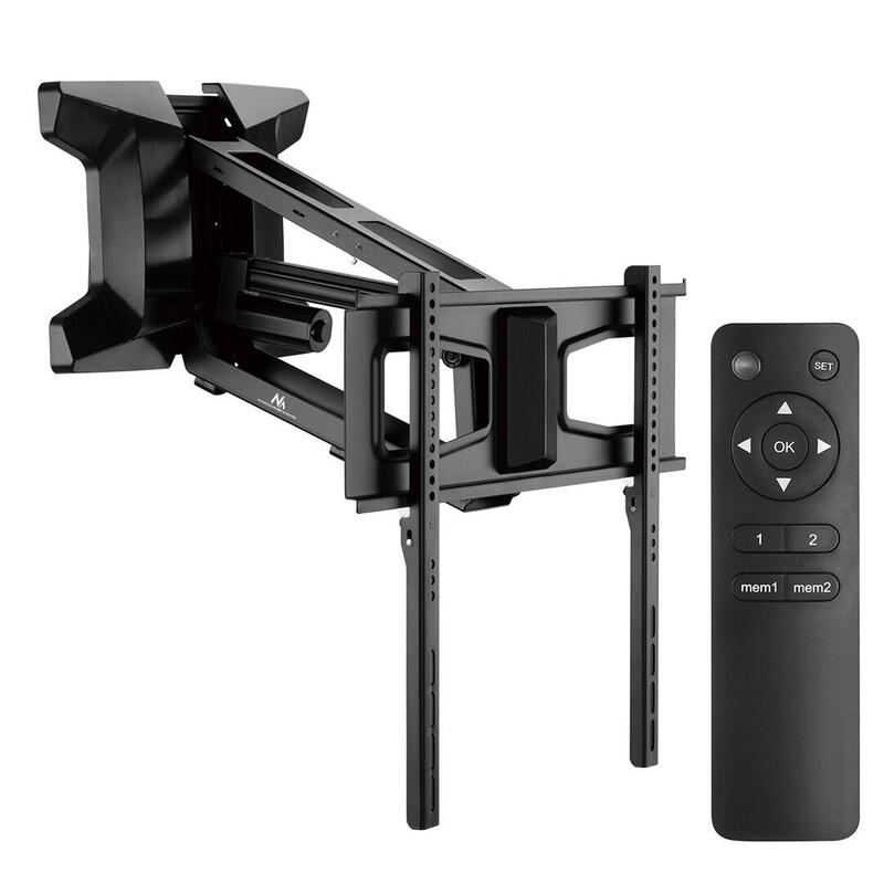 Montaje Maclean,Tv Eléctrica Sobre Chimenea, Max Vesa 600x400, Mando A Distancia, 37"-70", 35kg, Mc-891