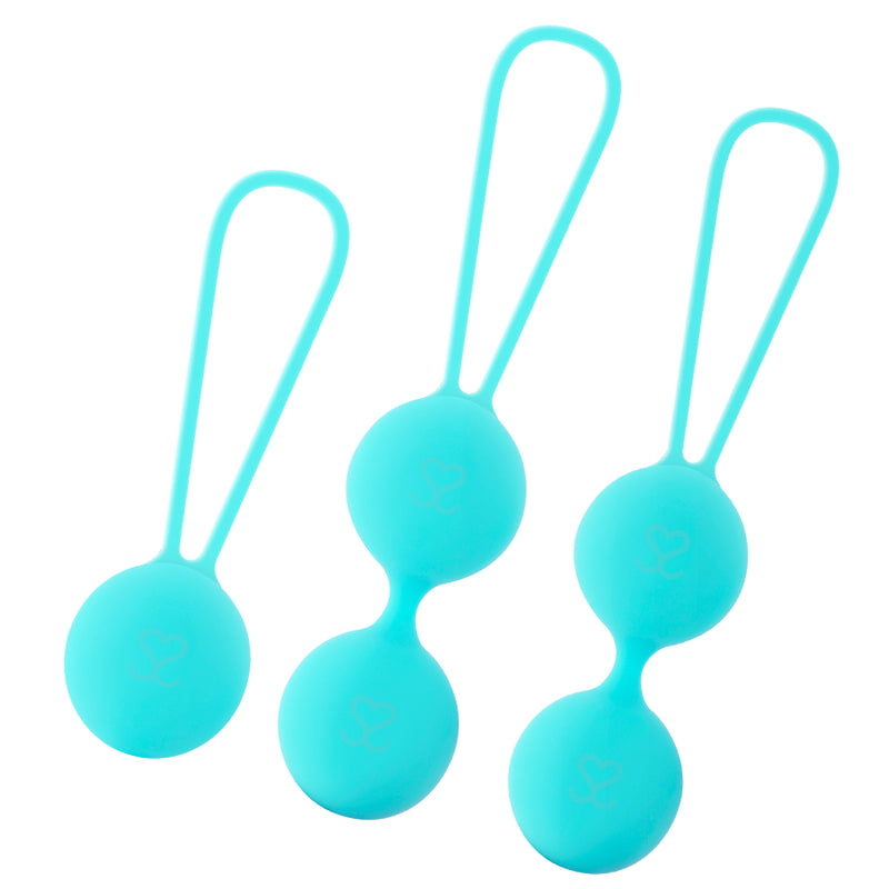 Moressa - Osian Set Osian One; 51 Gr / Osian Two; 101 Gr / Osian Three 85 Gr Premium Silicona Turquesa