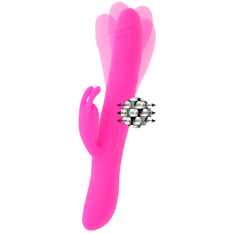 Moressa - Somer Rotador Perlado Y Potente Vibracion Premium Silicone