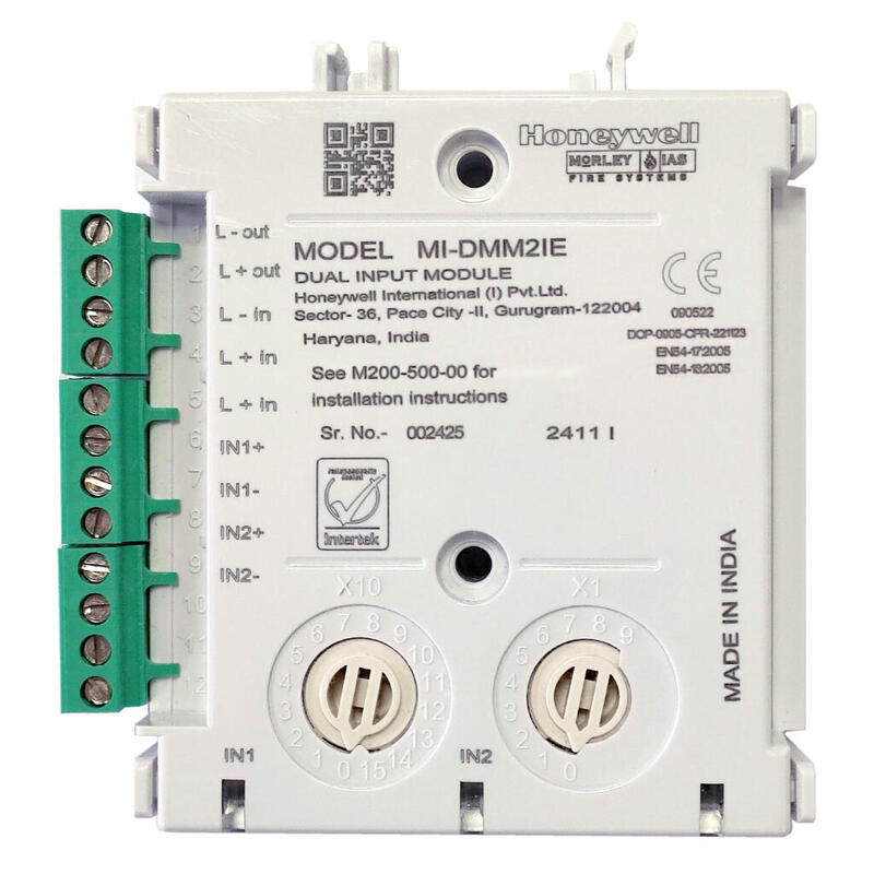 Morley Mi/D2icmoe Módulo Analogico De 2 Entradas Supervisadas Y 1 Salida De Relé. Protocolo Hmi