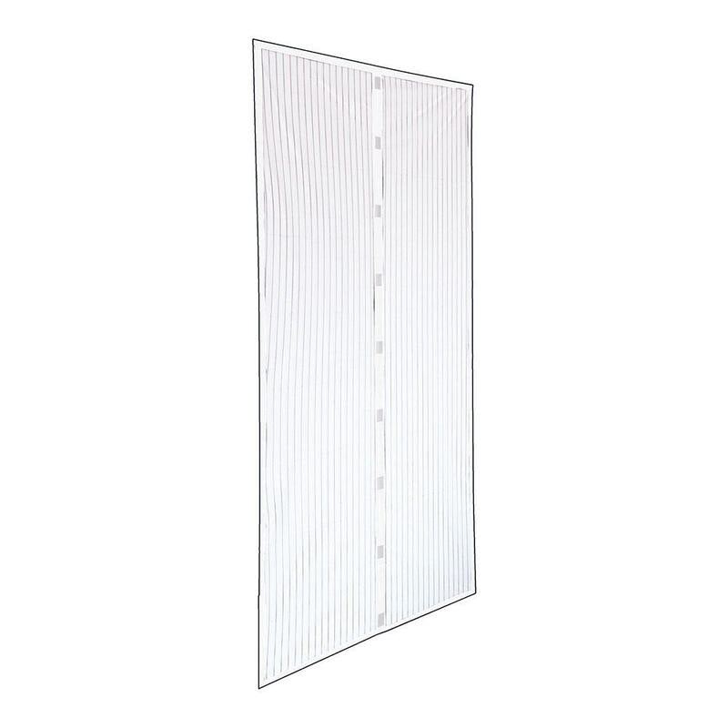 Mosquitera Con Marco Magnético, Blanca, 120 X 160 Cm, 2 Piezas 60 X 160 Cm