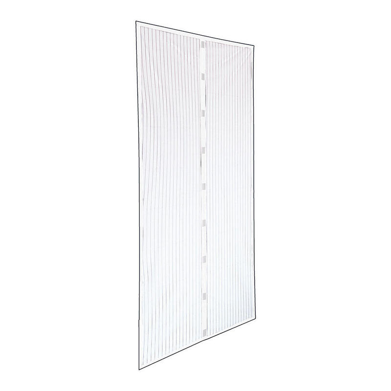 Mosquitera Con Marco Magnético, Blanca, 120 X 160 Cm, 2 Piezas 60 X 160 Cm