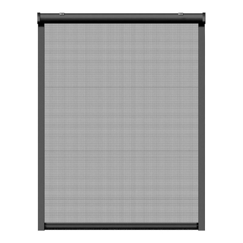 Mosquitera Enrollable, Antracita, 100 X 160 Cm
