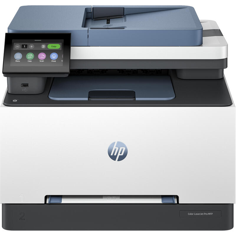 Mpresora Multifunción Hp Laserjet Pro Mfp 3302fdng, Igris/Azul, Usb, Lan, Escanear, Copiar, Fax, Dúplex (Imprimir) 759v1f#Abd