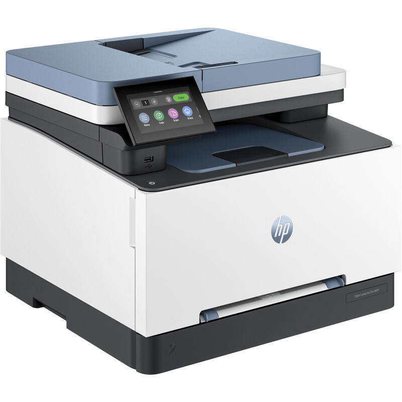 Mpresora Multifunción Hp Laserjet Pro Mfp 3302fdng, Igris/Azul, Usb, Lan, Escanear, Copiar, Fax, Dúplex (Imprimir) 759v1f#Abd