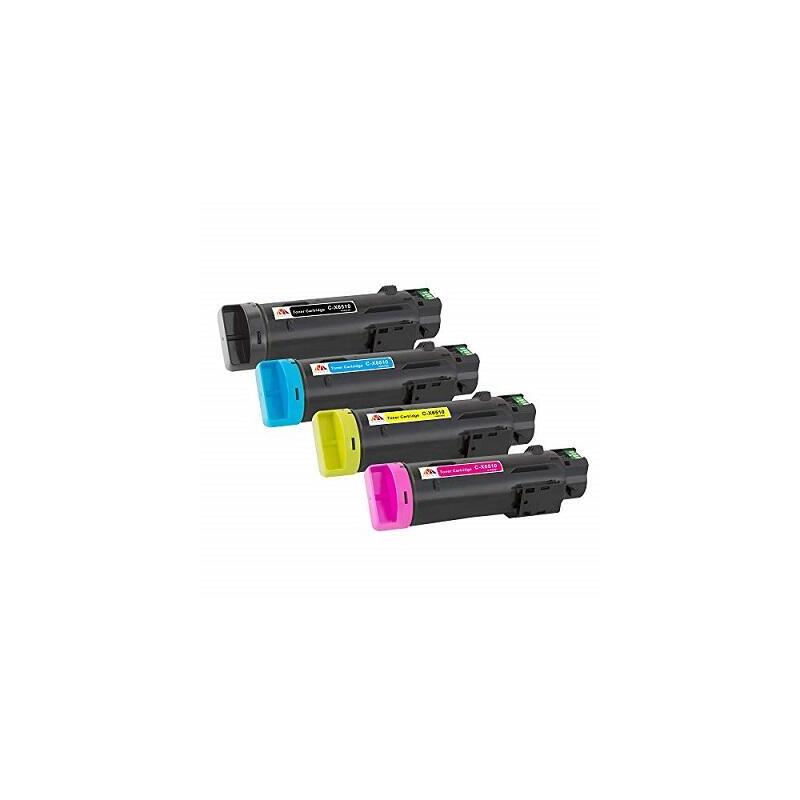 Mps Amarillo Compatible Xerox Wc6515 Phaser 6510 -61g/4.3k 106r03692