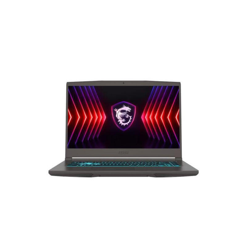 Msi Portatil Thin 15 B13ve. 15.6" Fhd (1920*1080), 144hz Ips. I5-13420h. Rtx 4050, Gddr6 6gb. Ddr Iv 8gb*2 (3200mhz).Sin S.O.. Gris