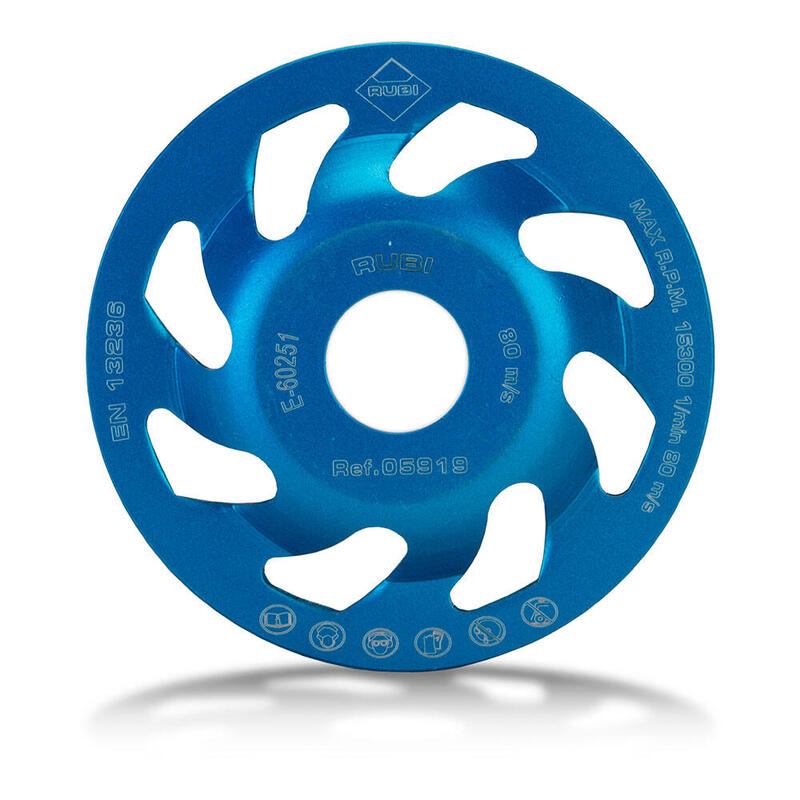 Muela Desbaste Fan Cup Para Hormigón Superpro Ø100 X 22,2 Mm