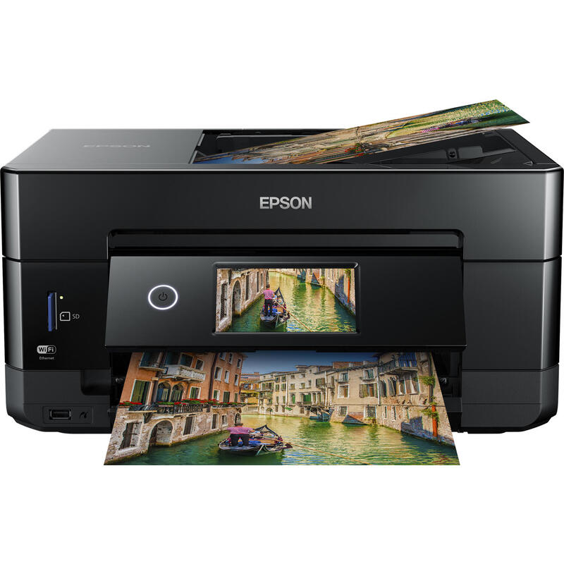 Multifunción Epson Wifi Expression Premium Xp-7100 32/32ppm Borrador Duplex EscaNer 1200*4800ppp Adf Imprime En Cd/Dvd Cartuchos 202bk/C/M