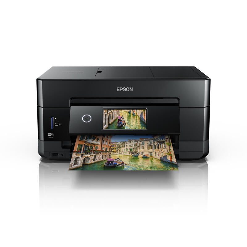 Multifunción Epson Wifi Expression Premium Xp-7100 32/32ppm Borrador Duplex EscaNer 1200*4800ppp Adf Imprime En Cd/Dvd Cartuchos 202bk/C/M
