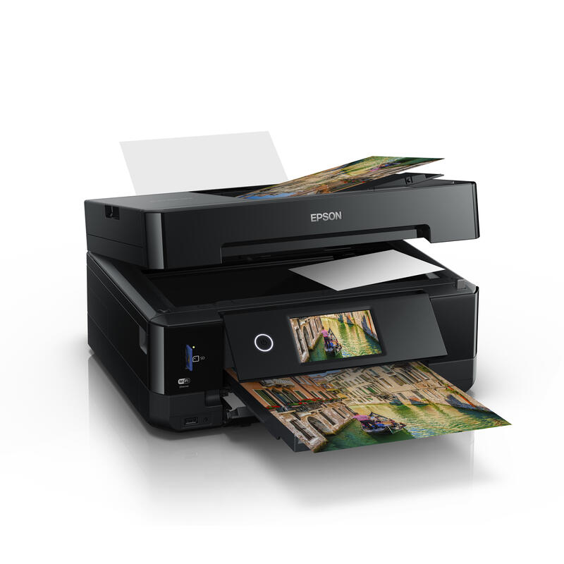 Multifunción Epson Wifi Expression Premium Xp-7100 32/32ppm Borrador Duplex EscaNer 1200*4800ppp Adf Imprime En Cd/Dvd Cartuchos 202bk/C/M