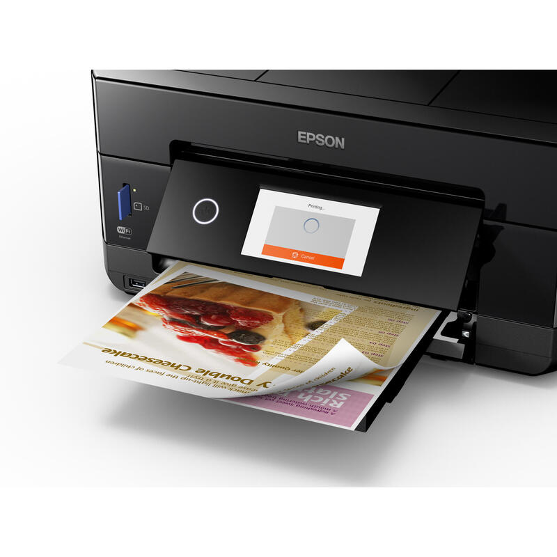 Multifunción Epson Wifi Expression Premium Xp-7100 32/32ppm Borrador Duplex EscaNer 1200*4800ppp Adf Imprime En Cd/Dvd Cartuchos 202bk/C/M