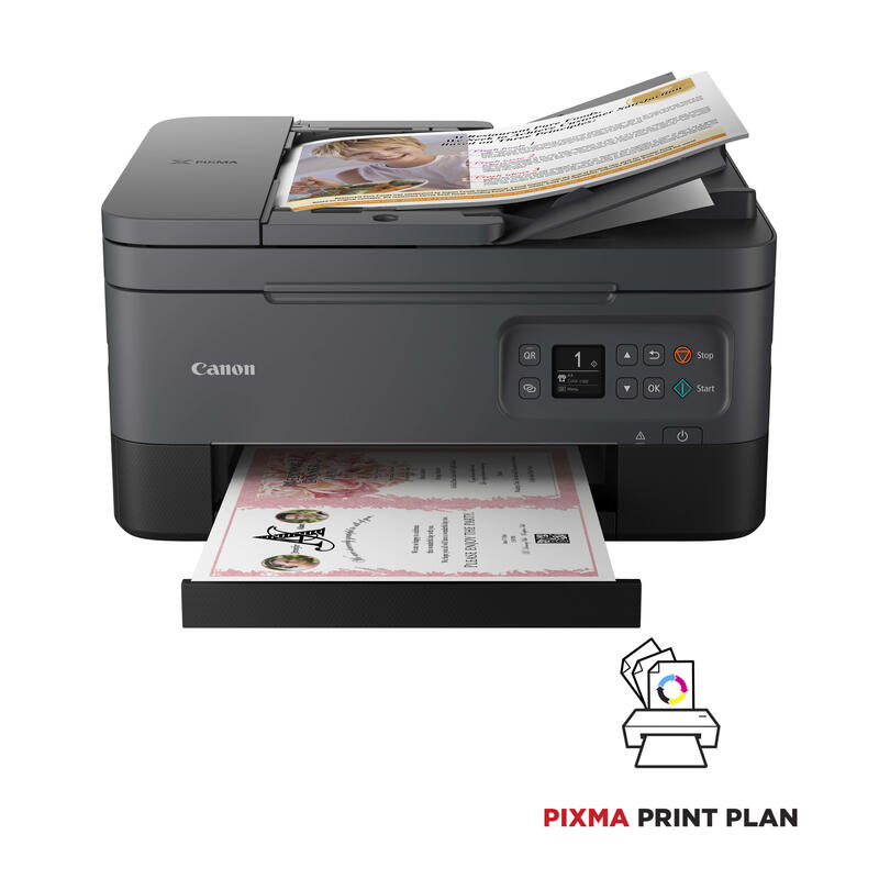 Multifunción Fotográfica Canon Pixma Ts7450i Wifi Dúplex Negro