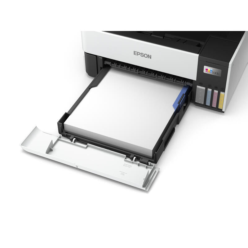 Multifunción Recargable Color Epson Ecotank Et-5150 Wifi/ Dúplex/ Blanca