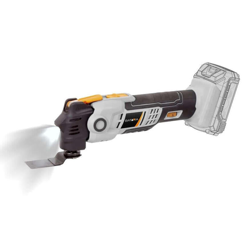 Multiherramienta Antivibración Batavia De 18 V - Sin Batería Ni Cargador