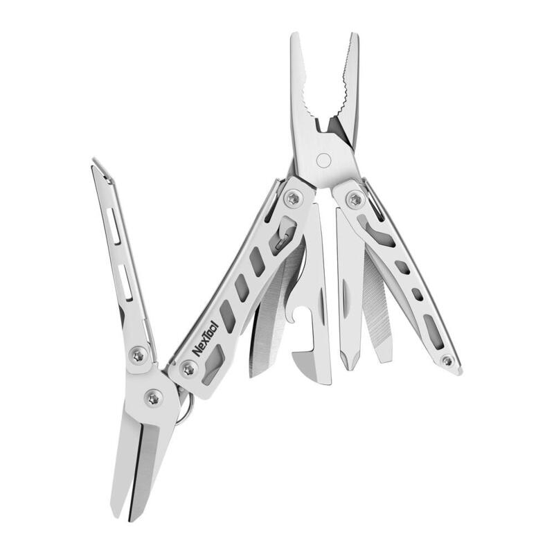 Multitool Nextool Mini Flagship Ne20178 10 En 1 Plateado