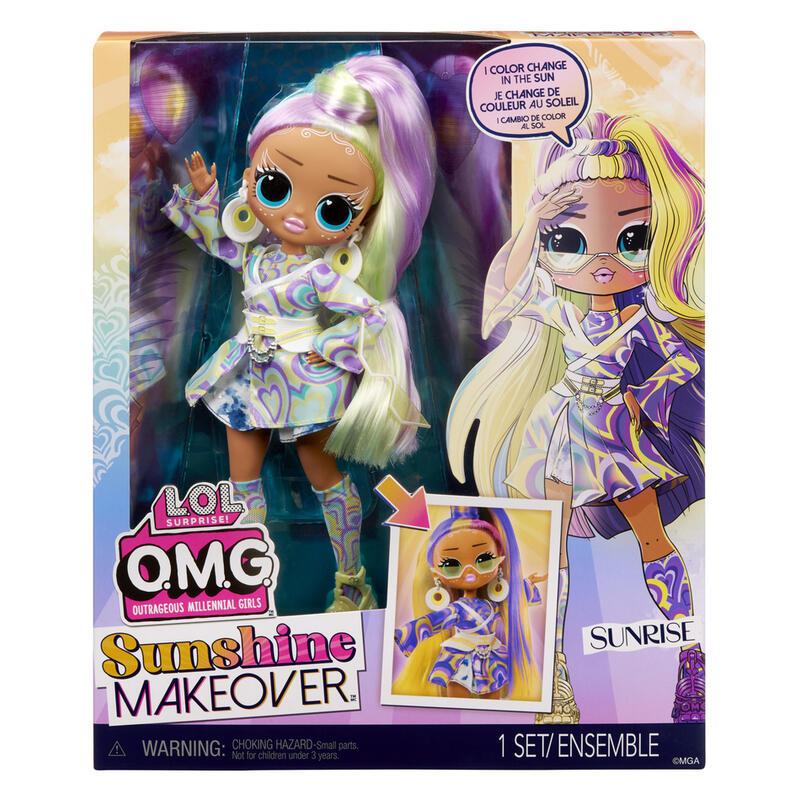 Muñeca Mga Entertainment L.O.L. Surprise Omg Sunshine Makeover - Sunrise, 589433euc