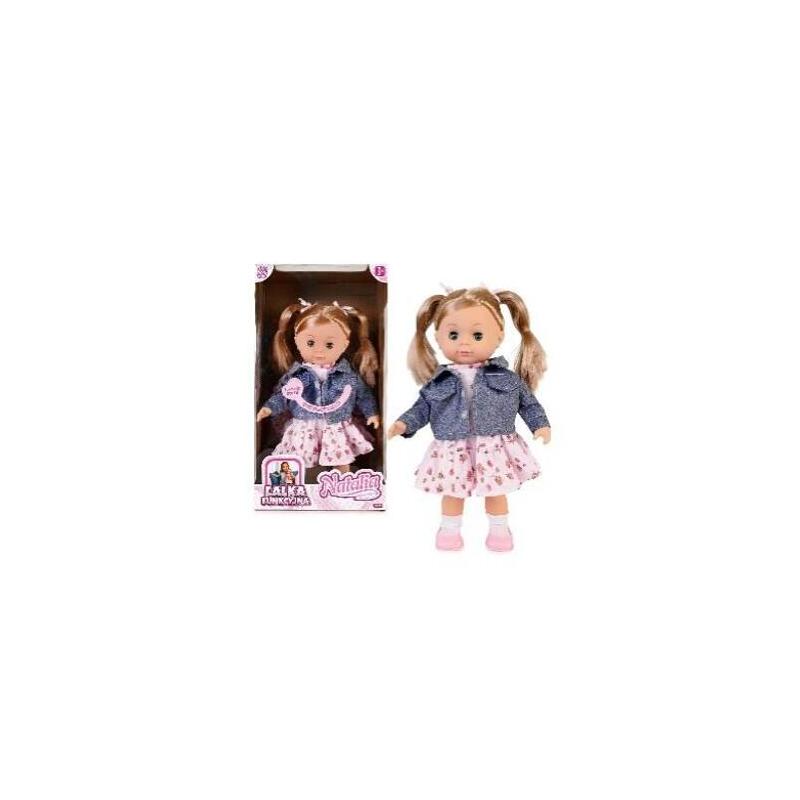 Muñeca Natalia Mówi Po Polsku 39 Cm En Granatowej Kurtce