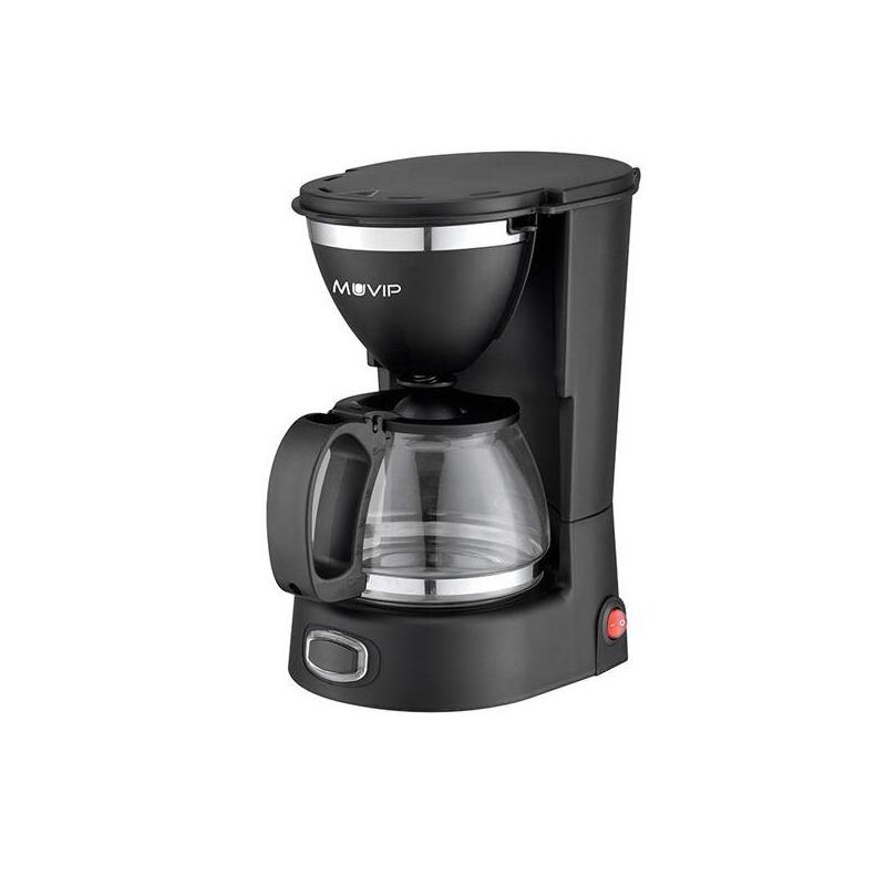 Muvip Cafetera De Goteo - Eléctrica - 650w - Funcion Antigoteo - Filtro Permanente Abatible - Indicador Nivel De Agua -