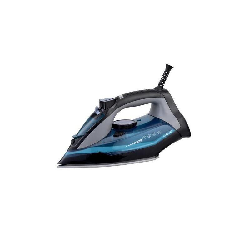 Muvip Plancha Para Ropa Con Vapor 2800w - Suela De Ceramica - Deposito De 350ml - Control De Temperatura - Vapor Regulable