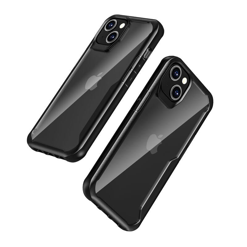 Muvit For Change Funda Apple Iphone 13 Shockproof 2m Transparente/Negra